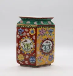 【時代の彩】中国古美術 清・乾隆 豆青釉 鶴の措金銅嵌扁瓶 花瓶 古陶磁 時代物 時代の彩】中国古美術 清・乾隆 豆青釉 鶴の措金銅嵌扁