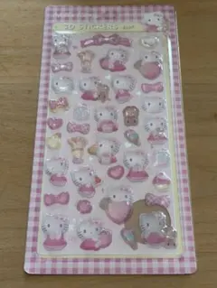 ハローキティ 3Dステッカー