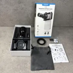 未使用級APEXEL Telephoto & Macro Lens スマホレンズ