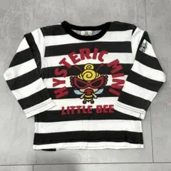 ヒステリックミニ ヒスミニ 長袖Tシャツ ボーダー ハチ