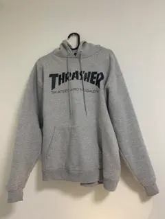 THRASHER スケートボードマガジン フード付きスウェット