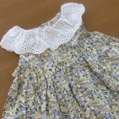 petit main 花柄 ワンピース 80cmのサムネイル