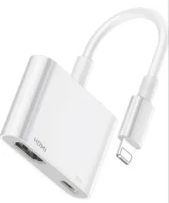 iPhone hdmi変換ケーブル TV HDMIミラーリング 簡単接続