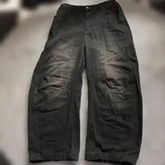 2XL リジットデニム 極太ワイド Y2K archive バギー 00s - メルカリ