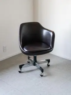 60-70's ヴィンテージ キャスターチェア ミッドセンチュリー 昭和レトロ