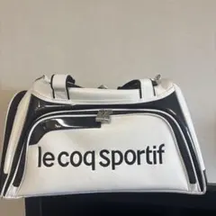 ルコック　ボストンバック 　ゴルフシューズ収納ポケット付