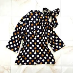 TUMORI CHISATO 花柄 半袖 ブラウス ボウタイ シルク100% - メルカリ