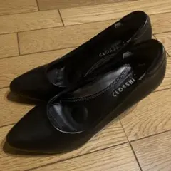 CLOSSHI 黒パンプス