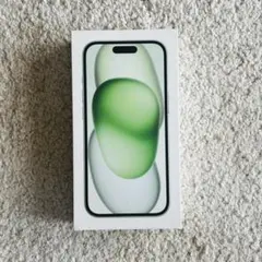 【空箱】Apple iPhone 15 128GB グリーン