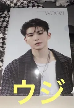 SEVENTEEN セブチ　ガチャガチャ　クリアファイル　ウジ　WOOZI