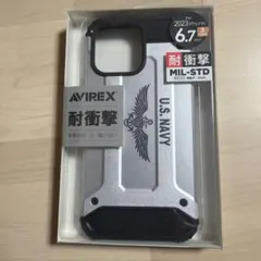 AVIREX iPhone 6.7インチ 耐衝撃ハイブリッドケース 新品