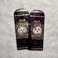 まじかる ちいかわ ステンドグラス風クリアブックマーカー シーサー うさぎのサムネイル