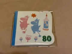 ムーミン 80周年 ダイカットメモ帳