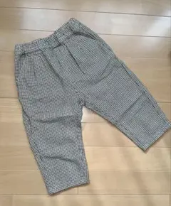 matarock チェック柄 ロングパンツ 100