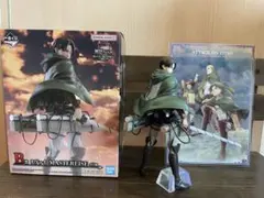 一番くじ　進撃の巨人　B賞　リヴァイ　フィギュア