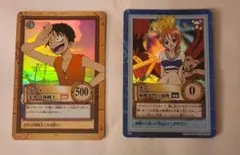 y*o様 美品 希少 ワンピースカードダス ハイパーバトル C01 ルフィナミ