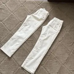 バックナンバー　白　ホワイト　ズボン　パンツ　セット　まとめ売り