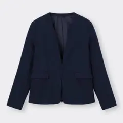 【明日発送◎】GU ジーユー ウォッシャブルノーカラージャケット
