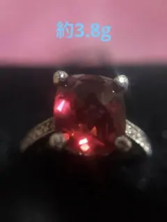 10k CID刻印｜赤ストーン指輪｜ダニアオブニューヨーク｜DNYC｜10号 2026年最新】ダニアオブニューヨークの人気アイテム - メルカリ