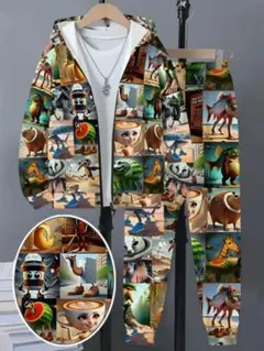 イタリアンブレインロット パーカー セットアップ 長ズボン長袖