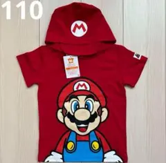 【スーパーマリオ】なりきり コスプレ キャラクター Tシャツ 110