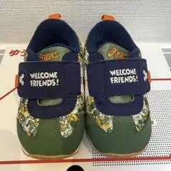 アシックス　ディズニー　スニーカー　SUKU2 13.5センチ