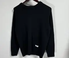 wacko maria ブラック ウールニット 黒