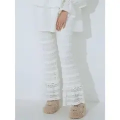 完売品♡ merry jenny petit flower laceフレアパンツ