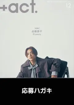 ＋act. 2025.12月号【応募ハガキ】