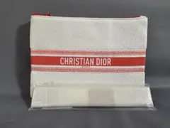 【新品・未使用】 Diorホワイトポーチ& DIORIVIERA FAN扇子