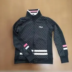 FILA ドット柄 ジャージジャケット　とにかく おしゃれ