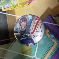 ガールズバンドクライ　井芹仁菜　缶バッジ　4thライブ　トゲナシトゲアリ