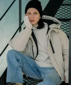 URBAN RESEARCH Sonny Label フーディーダウンジャケット