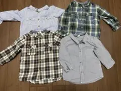 H&M シャツ 4点セット 約80サイズ