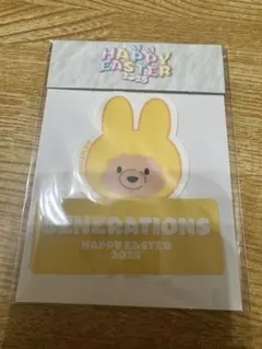 GENERATIONS イースターウサギ ステッカーセット