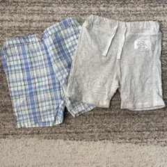 petit main ハーフパンツ2枚セット 110cm