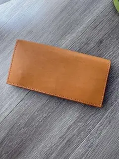 新品⭐︎レザー長財布 キャメルのサムネイル