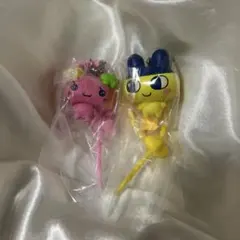 たまごっち　カラフルマルチチャーム　2点セット まめっち ふらわっち