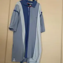 Tommy Hilfiger ストライプ ポロシャツ Lサイズ