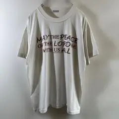 T-278 90s ヴィンテージ シングルステッチ プリントTシャツ ホワイト