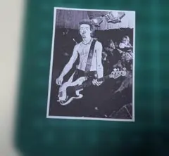 シドヴィシャス　シルクスクリーン　1点物　nesco作　直筆サイン入り シドヴィシャス シルクスクリーン 1点物 nesco作 直筆サイン入り 楽天