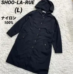 ナイロン100% シューラルー　ロング丈ジャケットコート　ライトアウター　春秋冬のサムネイル