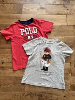 ［5/115］POLO ポロラルフローレン Tシャツ ポロベア 2枚セット