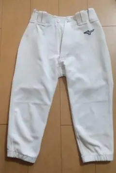 ミズノ ホワイト ユニフォーム(練習着)ガチパンツ SSサイズ
