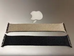 純正品2本セットApple ブレイデッドソロループ41mm サイズ7 おまけ付
