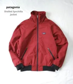 patagonia　パタゴニア　良品　シェルドシンチラ　廃盤　レッド　FA13