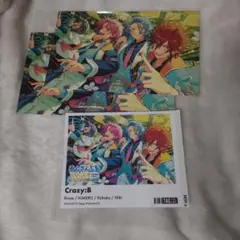 あんスタ　ラベル缶　ステッカー Crazy:B　ジュース