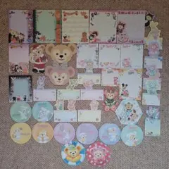 ディズニー　ダッフィー　バラメモ　57枚〔76〕