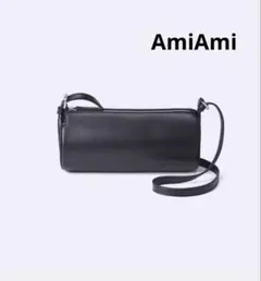 【GUシリンダーバッグ ショルダーバッグ ブラック】