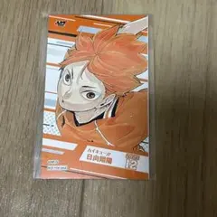 【非売品】キャラクターミニブロマイド　日向翔陽